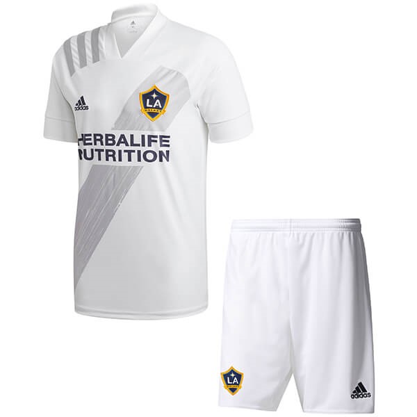 Trikot Los Angeles Galaxy Heim Kinder 2020-21 Weiß Fussballtrikots Günstig